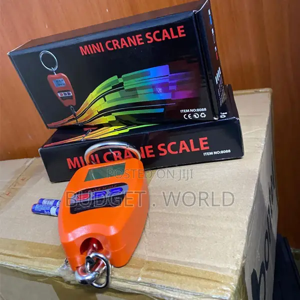 Industrial Mini Crane Scale 200kg – Portable LCD Weighing Machine