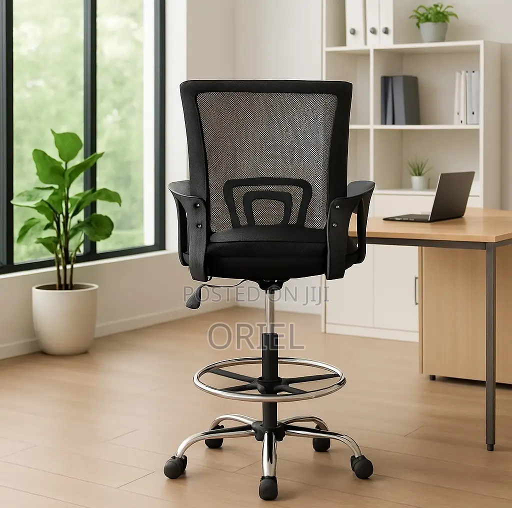 Office Chair : Adjustable Height Office Counter Chair