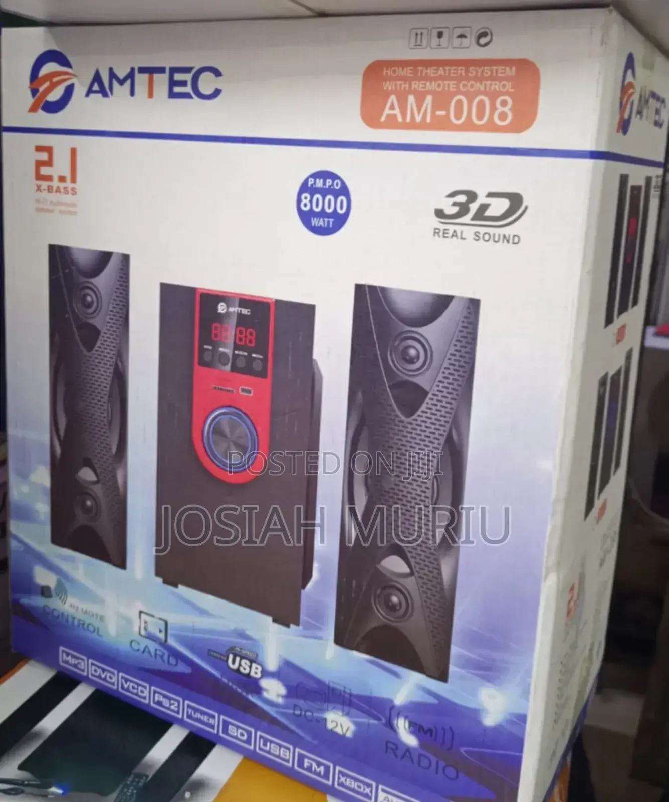 Amtec Am 008 Home Theatre Speaker System