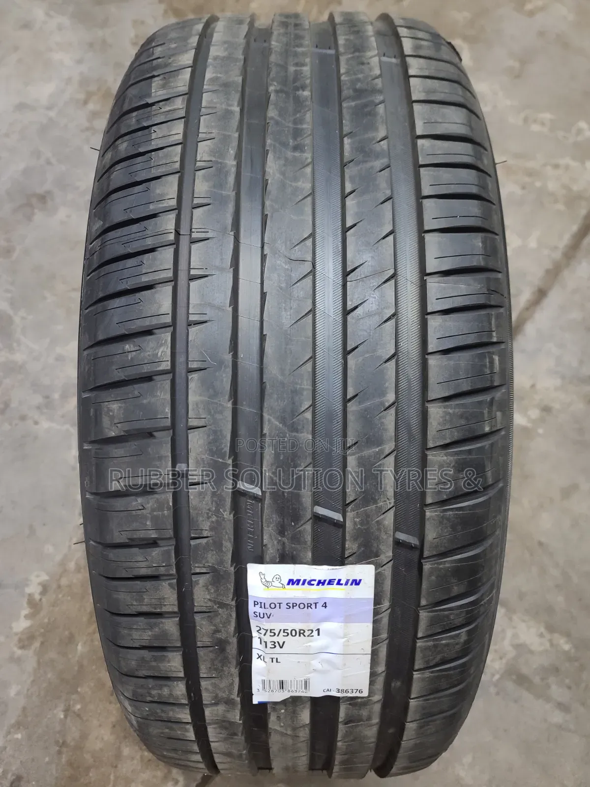 275 /50 R21 Michelin Tyres Pilot Sport 4 Suv X/L Tl