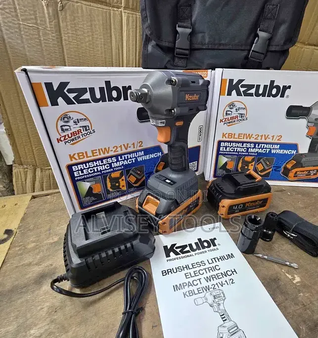 Kzbur Cordless Impact Wrench 1/2"