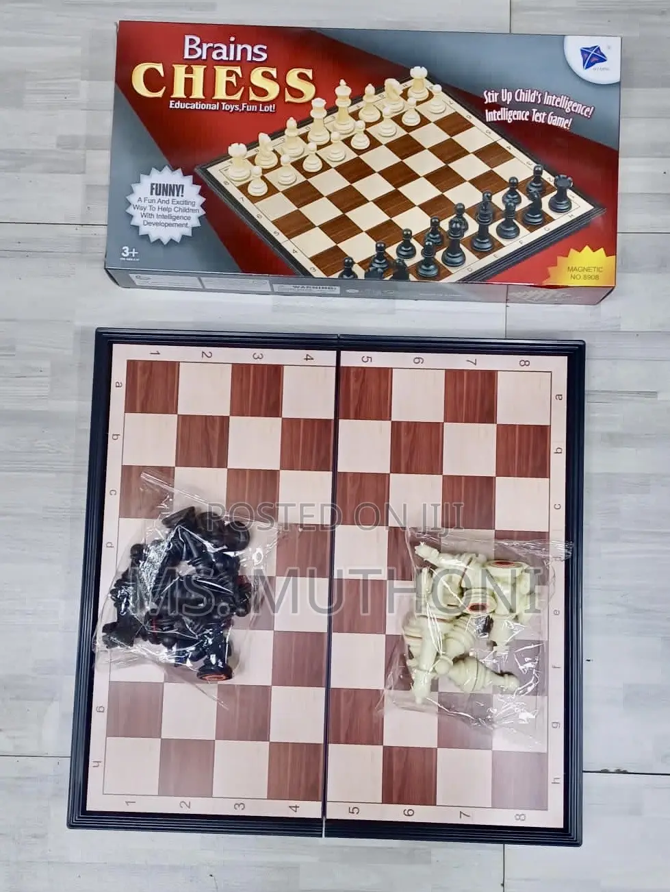 Magnetic, Travel-Friendly Chess Set ( Big Size )