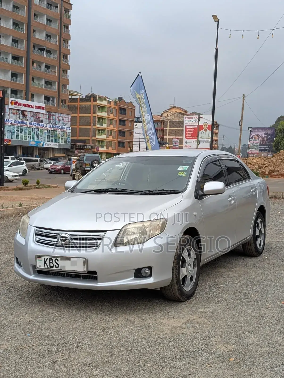 Toyota Axio 2007 Silver