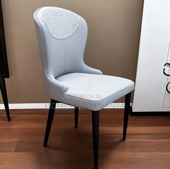 Dining Chair: Modern Color Block Backrest Dining Chair