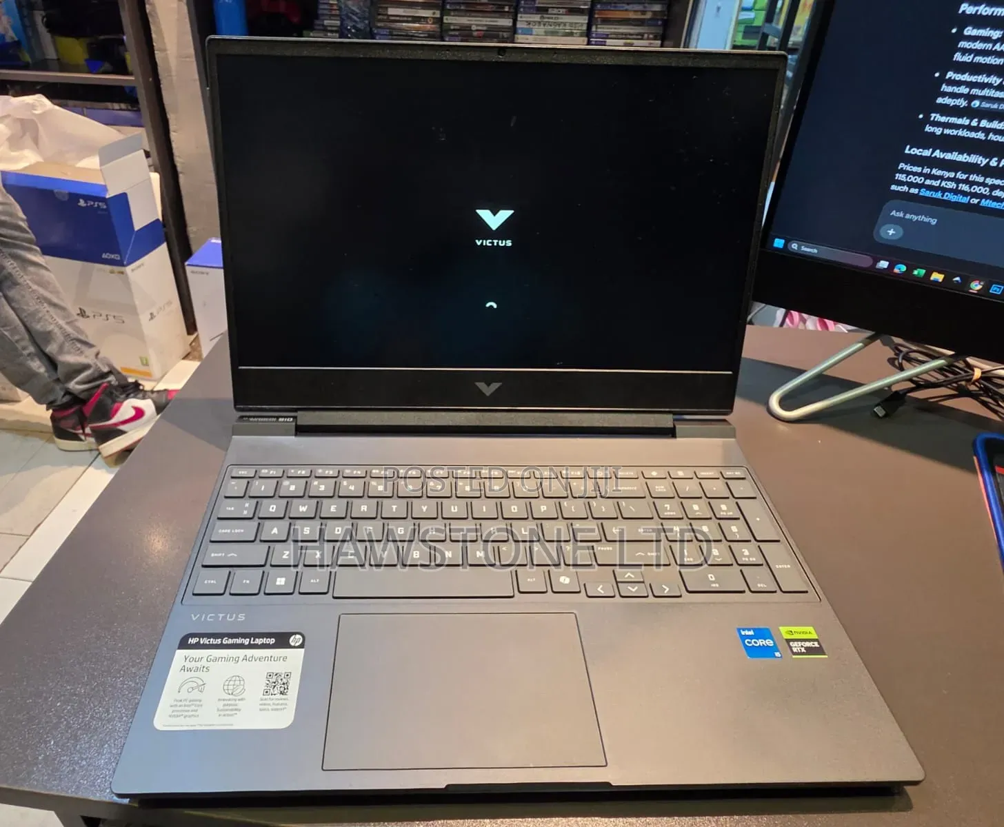 Laptop HP Victus 15 16GB Intel Core i5 SSD 512GB