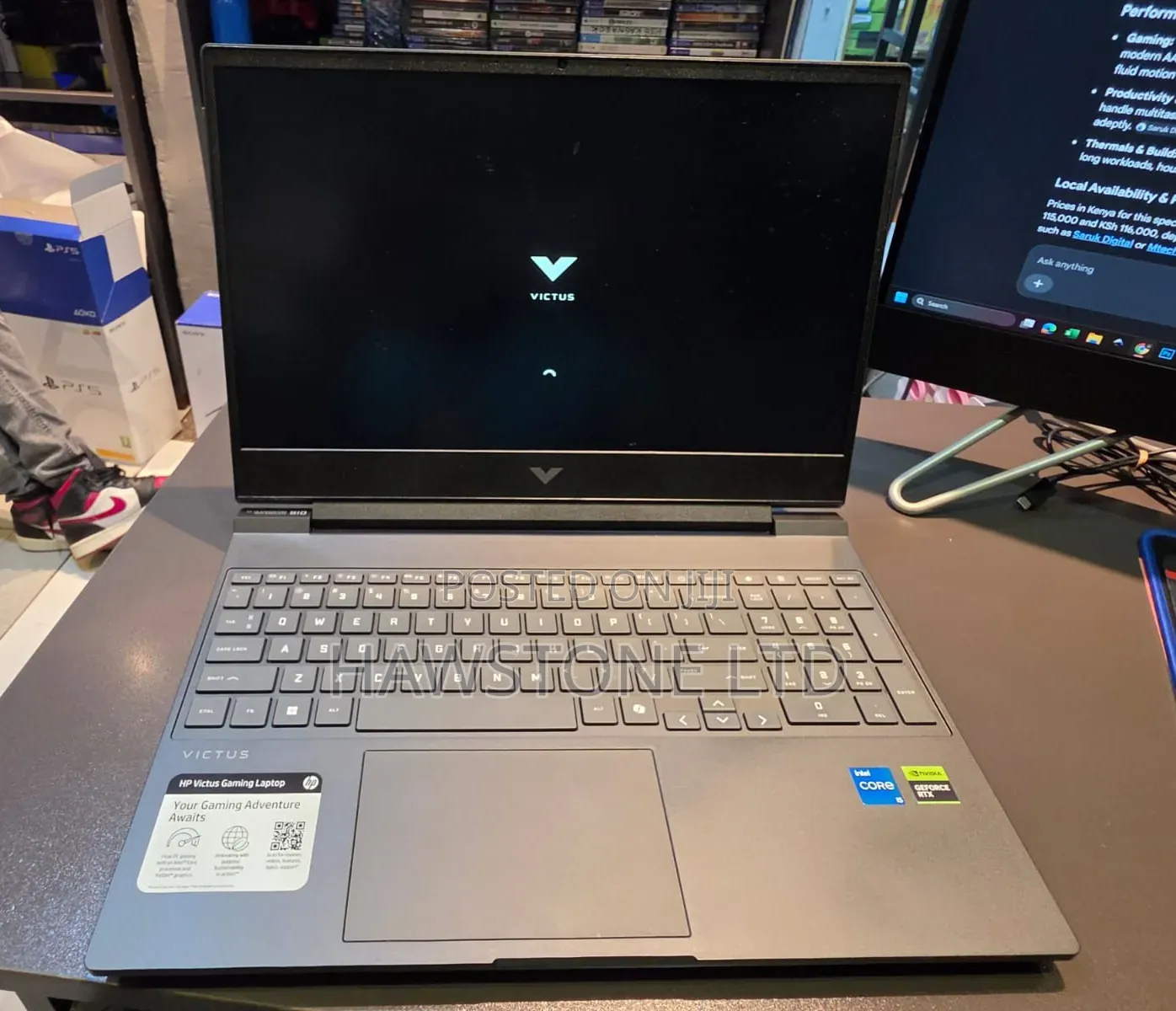 Laptop HP Victus 15 16GB Intel Core i5 SSD 512GB