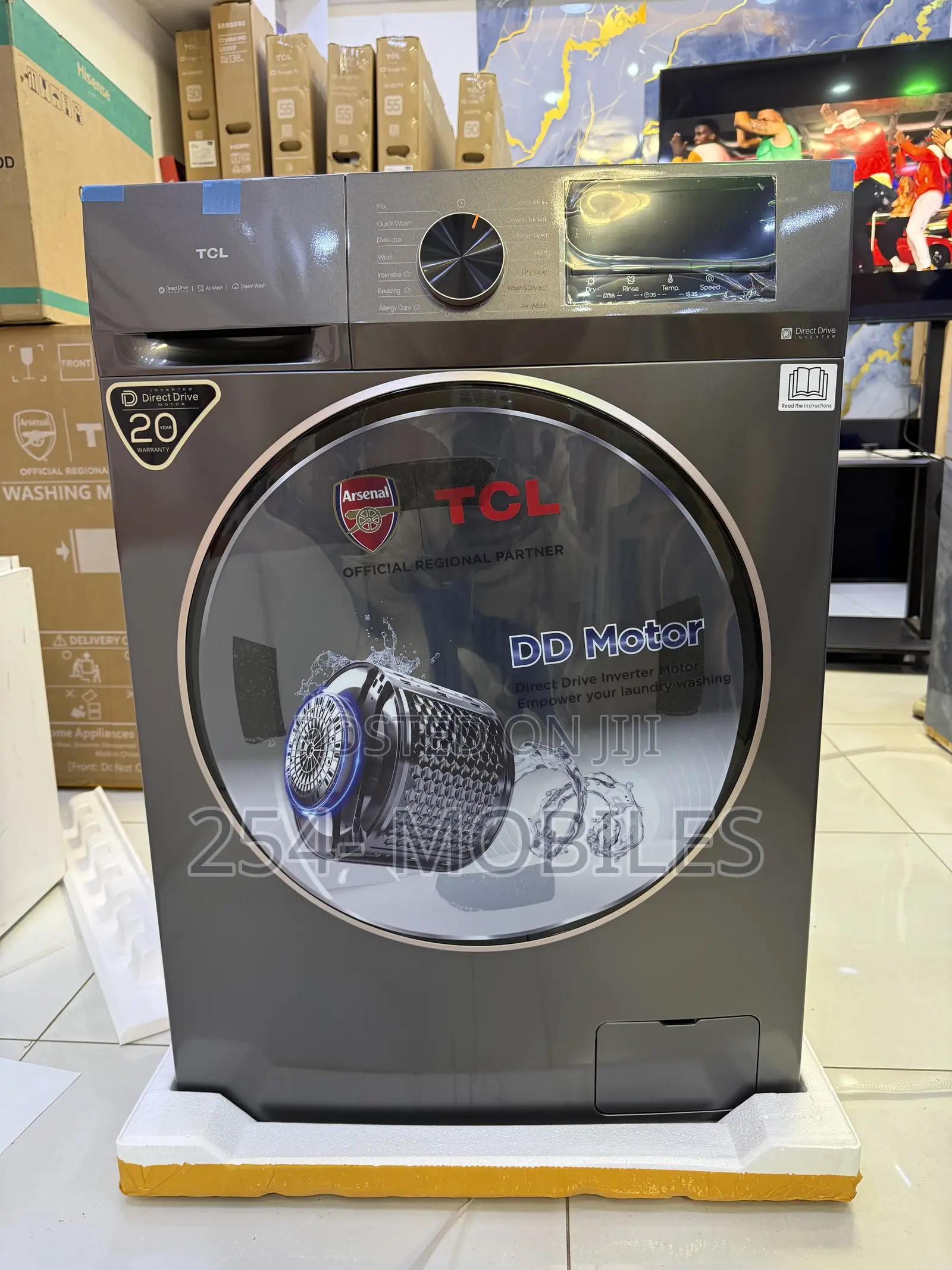 TCL 10/6kg Wash Dry C2110wdg Washing Machine