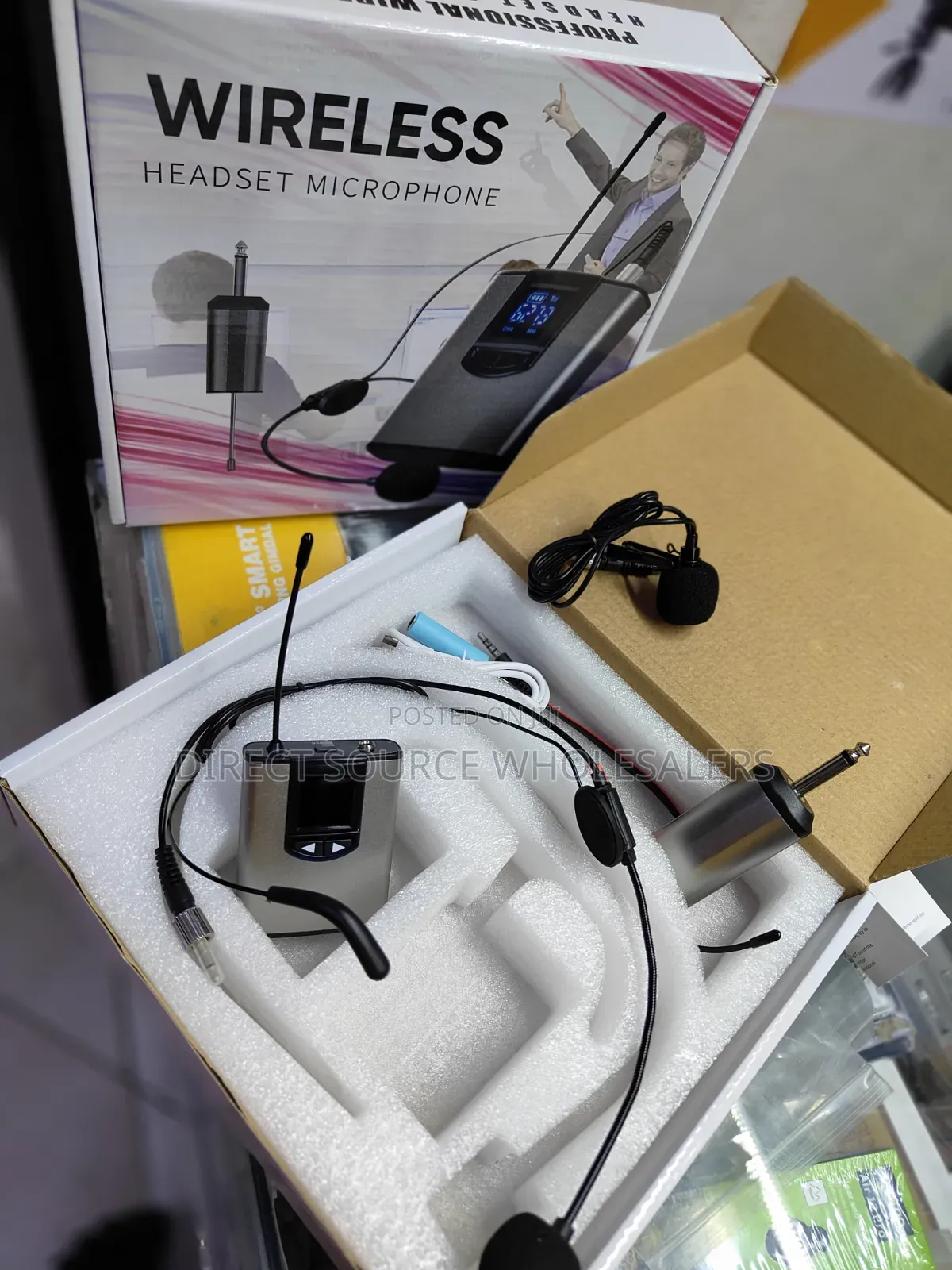 High-Quality Wireless Headset Mic for Pastors Presenters