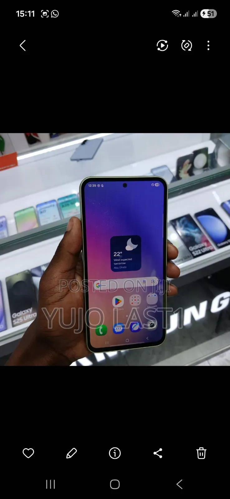 New Samsung Galaxy A17 128 GB Blue