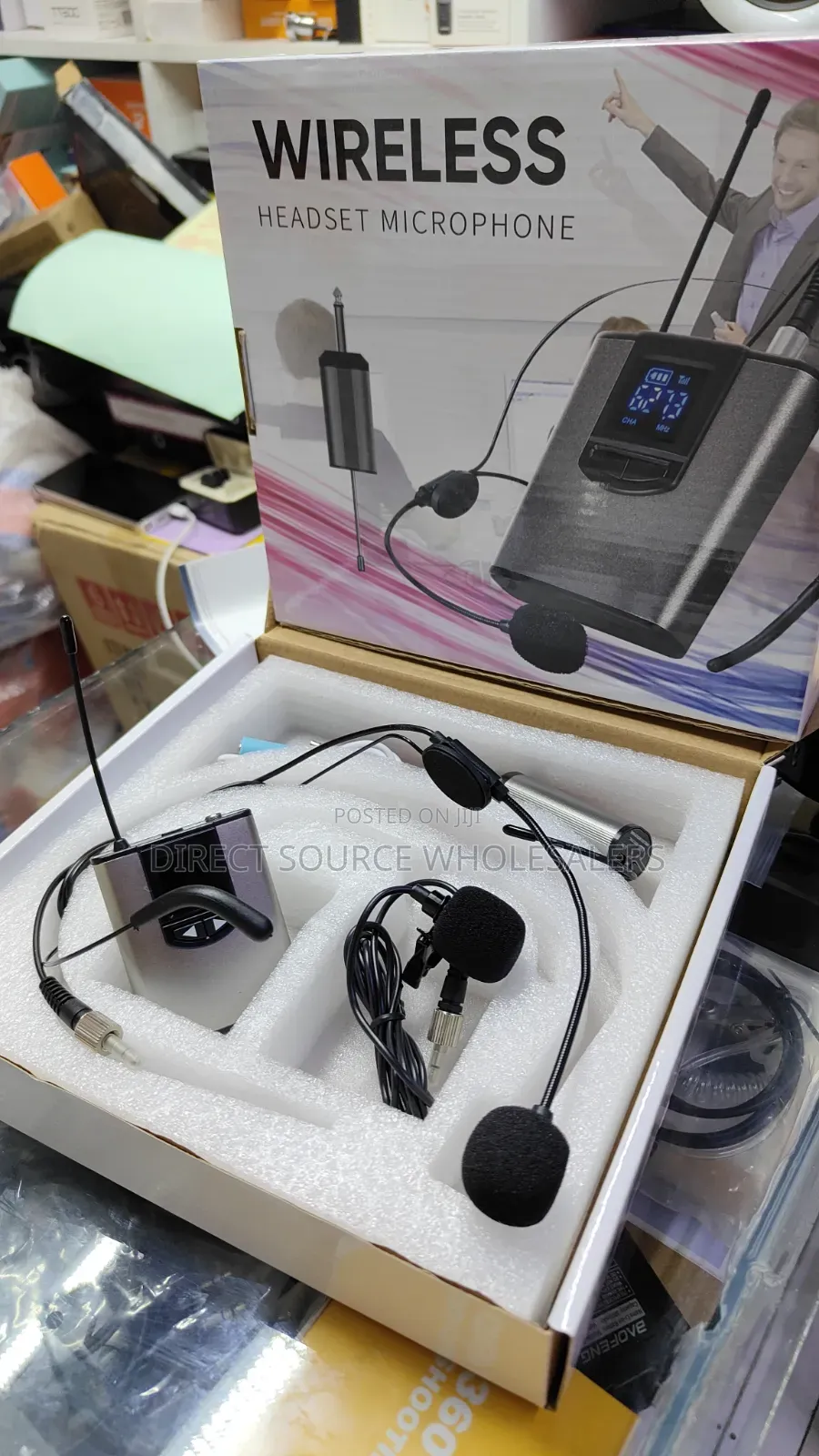 Professional Wireless Headset Mic for Conferences Schools