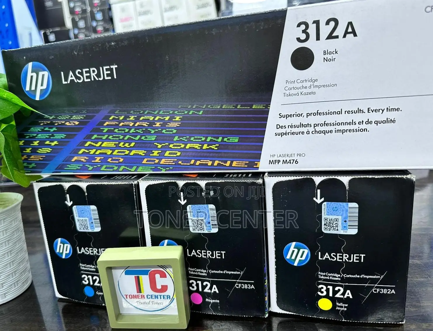Premium Hp (Cf380a) 312a Black Toner Cartridge Genuine Quality
