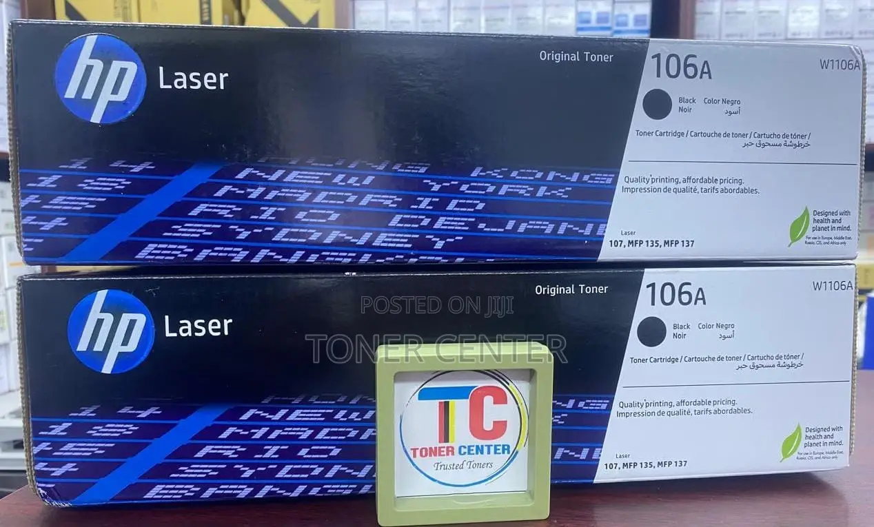 Premium Hp (W1106a) 106a Black Toner Cartridge Genuine Quality