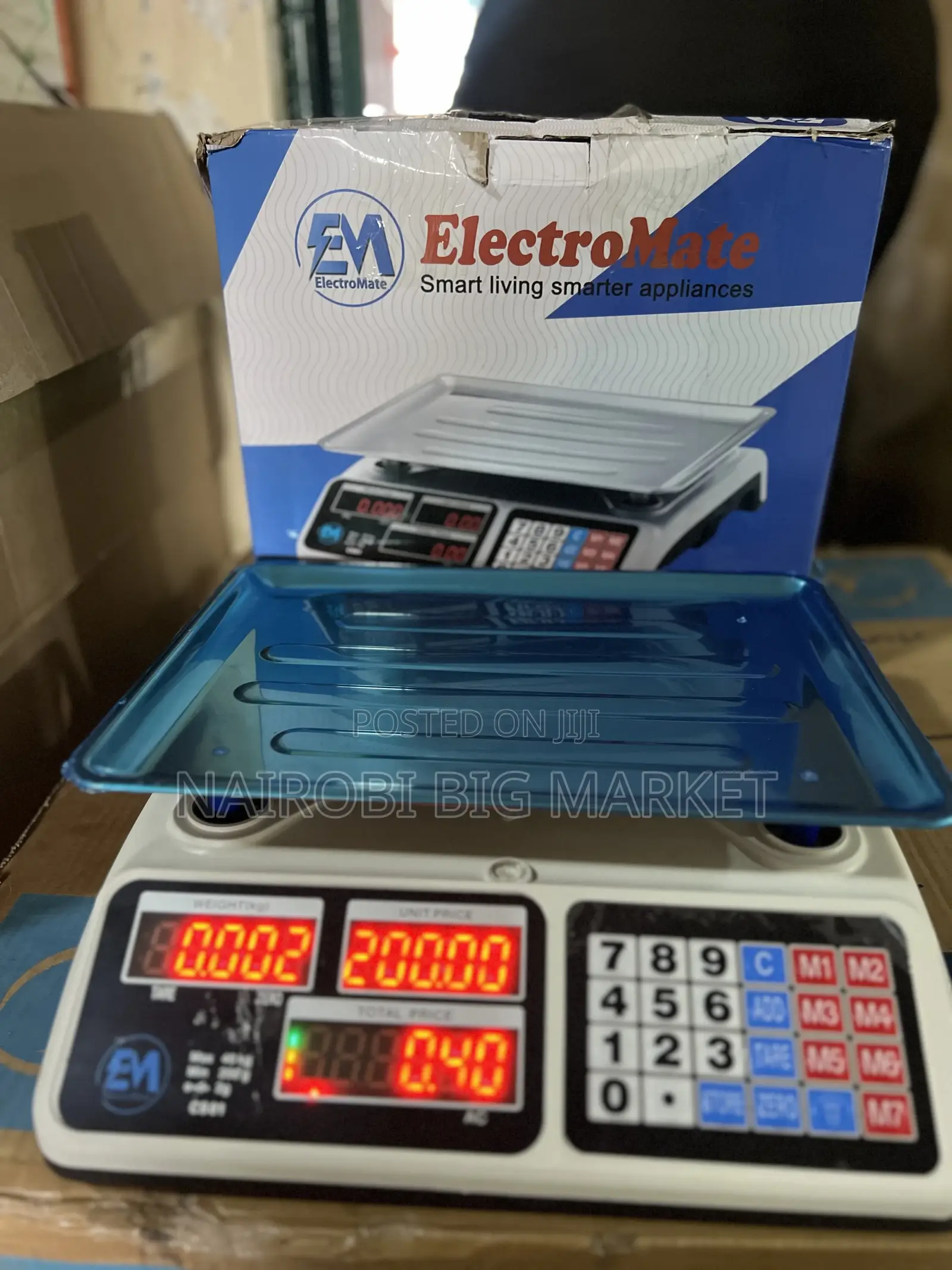 Armless Digital Computing Scale