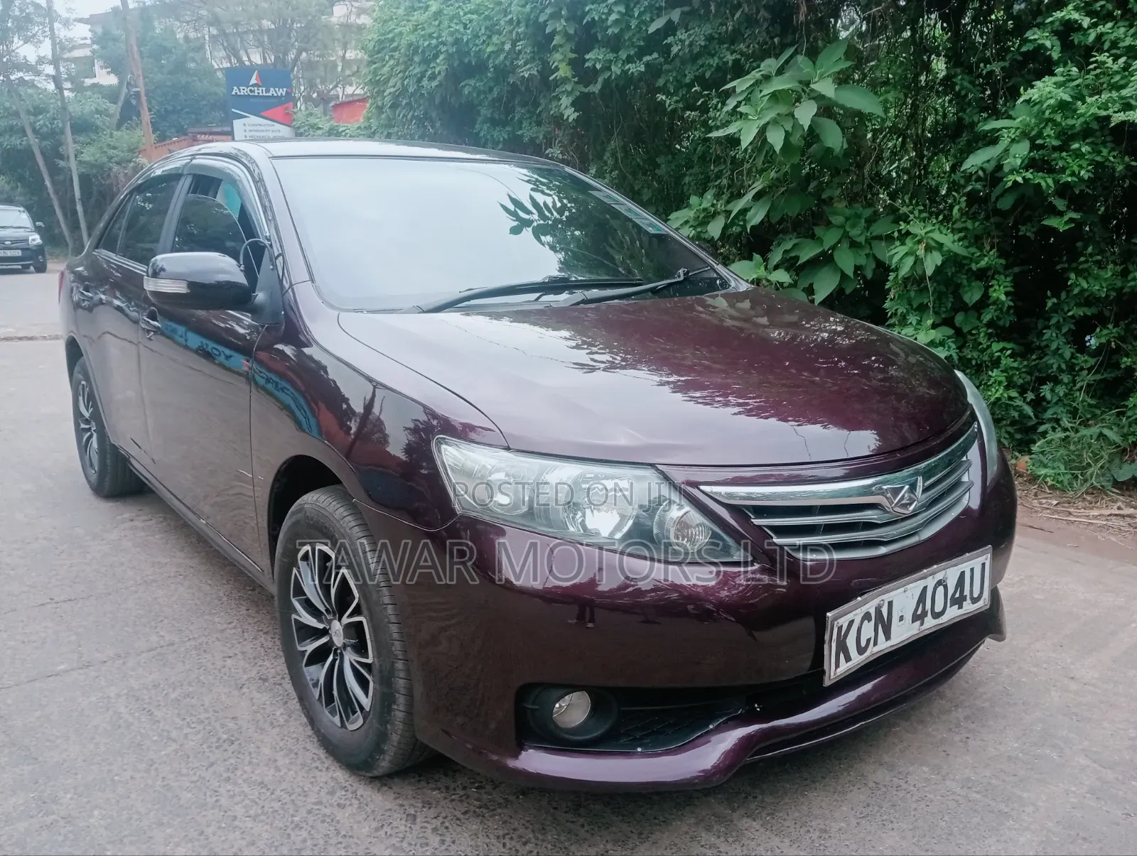 Toyota Allion 2010 Red