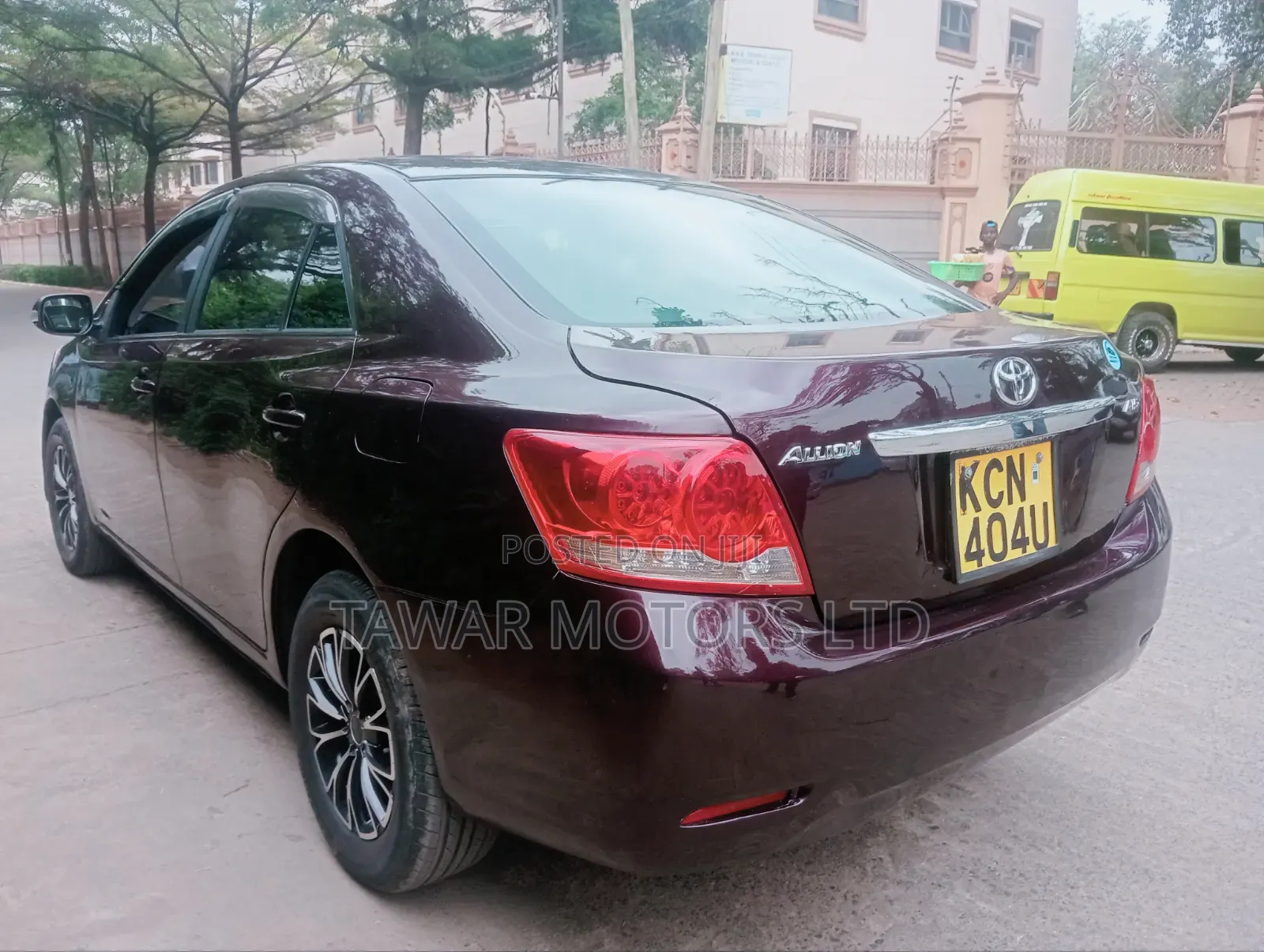 Toyota Allion 2010 Red