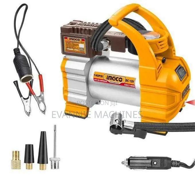 Ingco Aac1408 Auto Air Compressor 140psi