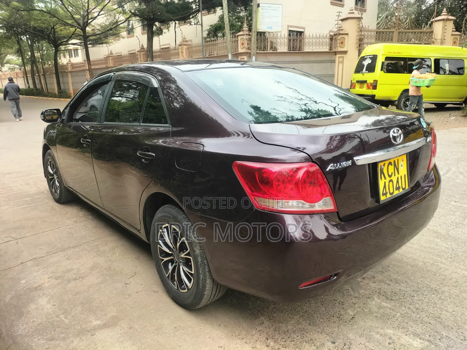 Toyota Allion 2010 Burgundy