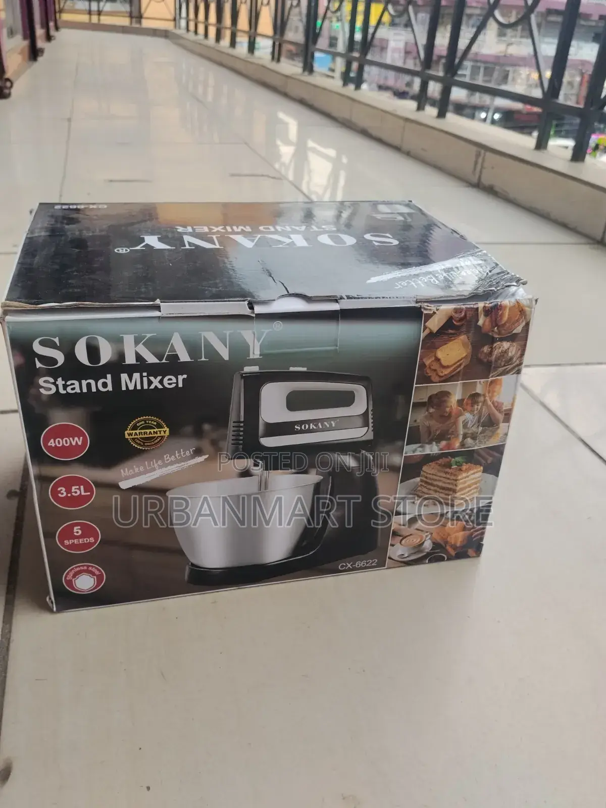 Sokany Cx-6622 Stand Mixer 3.5l 400w Kitchen Food Mixer