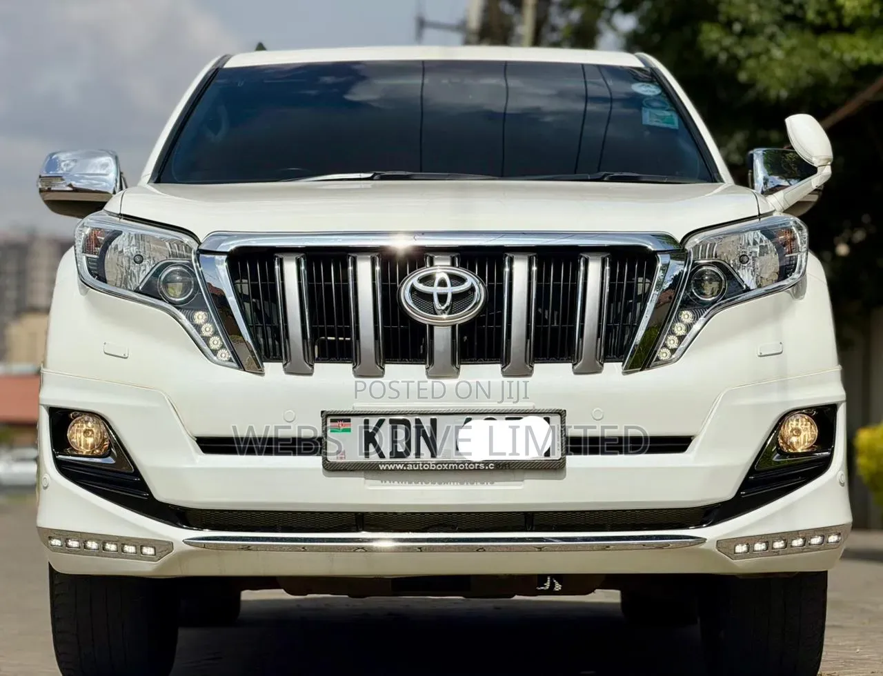 Toyota Land Cruiser Prado 2017 Pearl