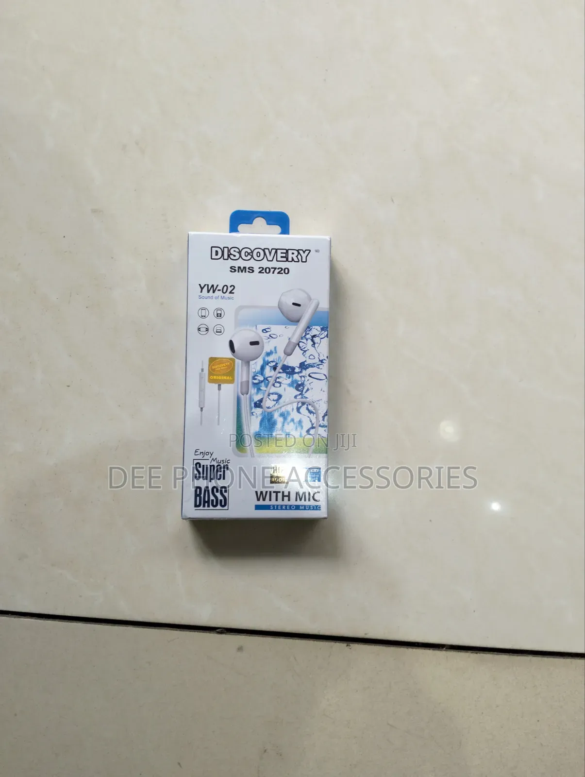 Discovery Yw 02 Super Bass Wired Earphones