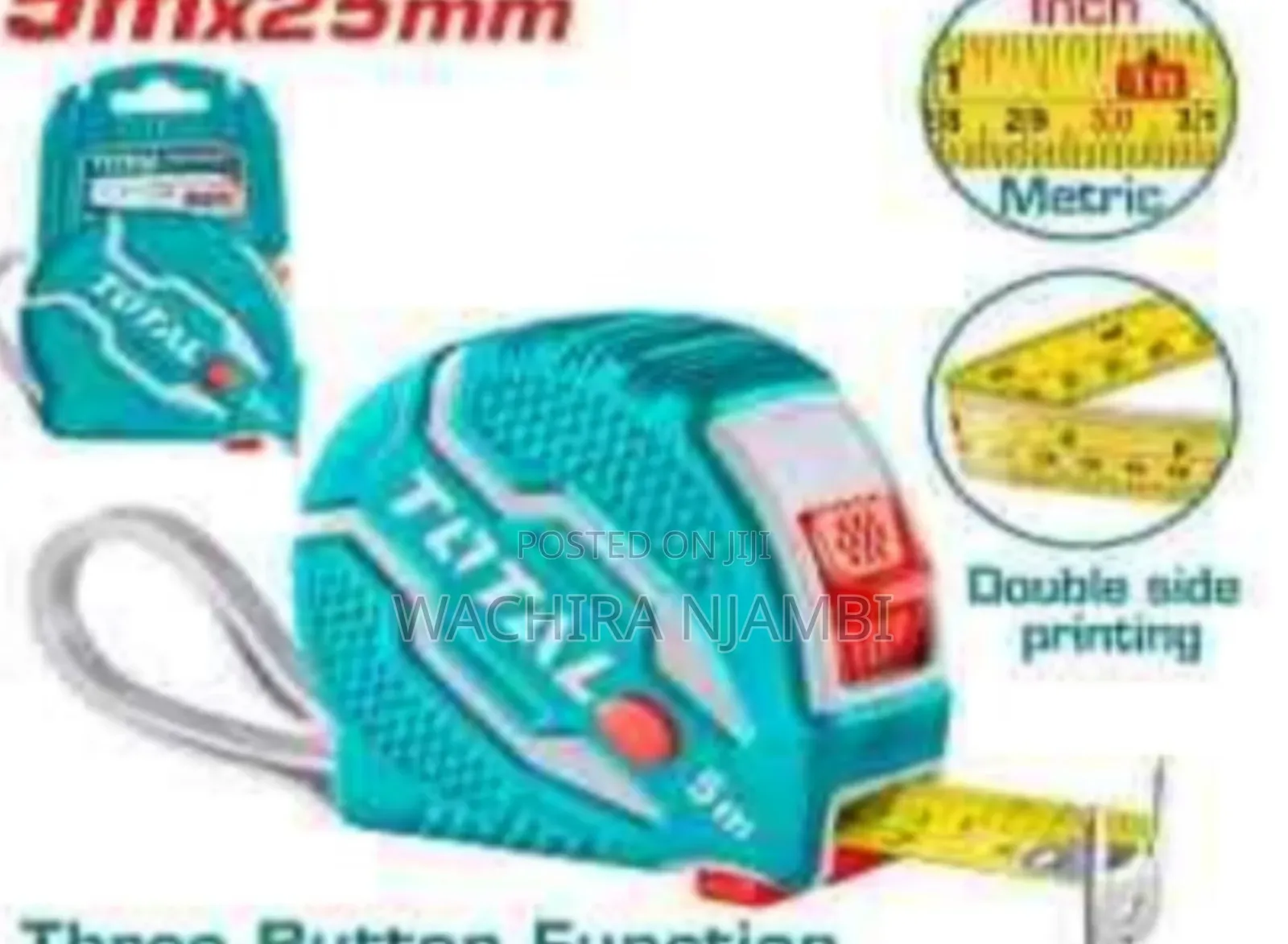 5m 25mm Steel Measuring Tape