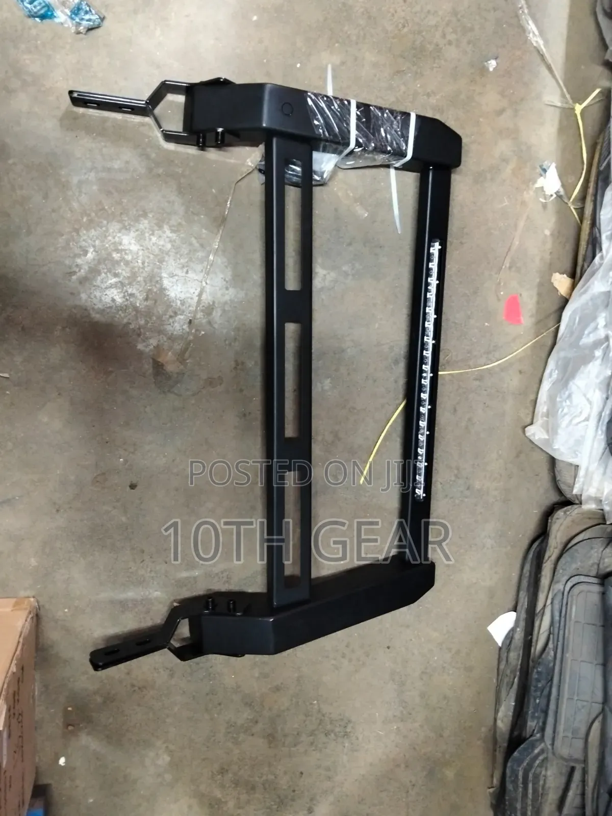 Universal Bull Bar Grille Guard With Light