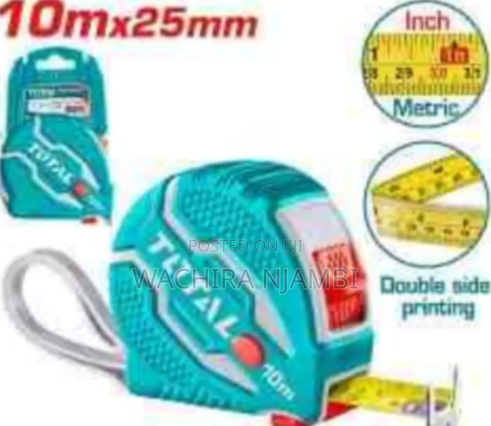25mm 8m Total Measuring Tape