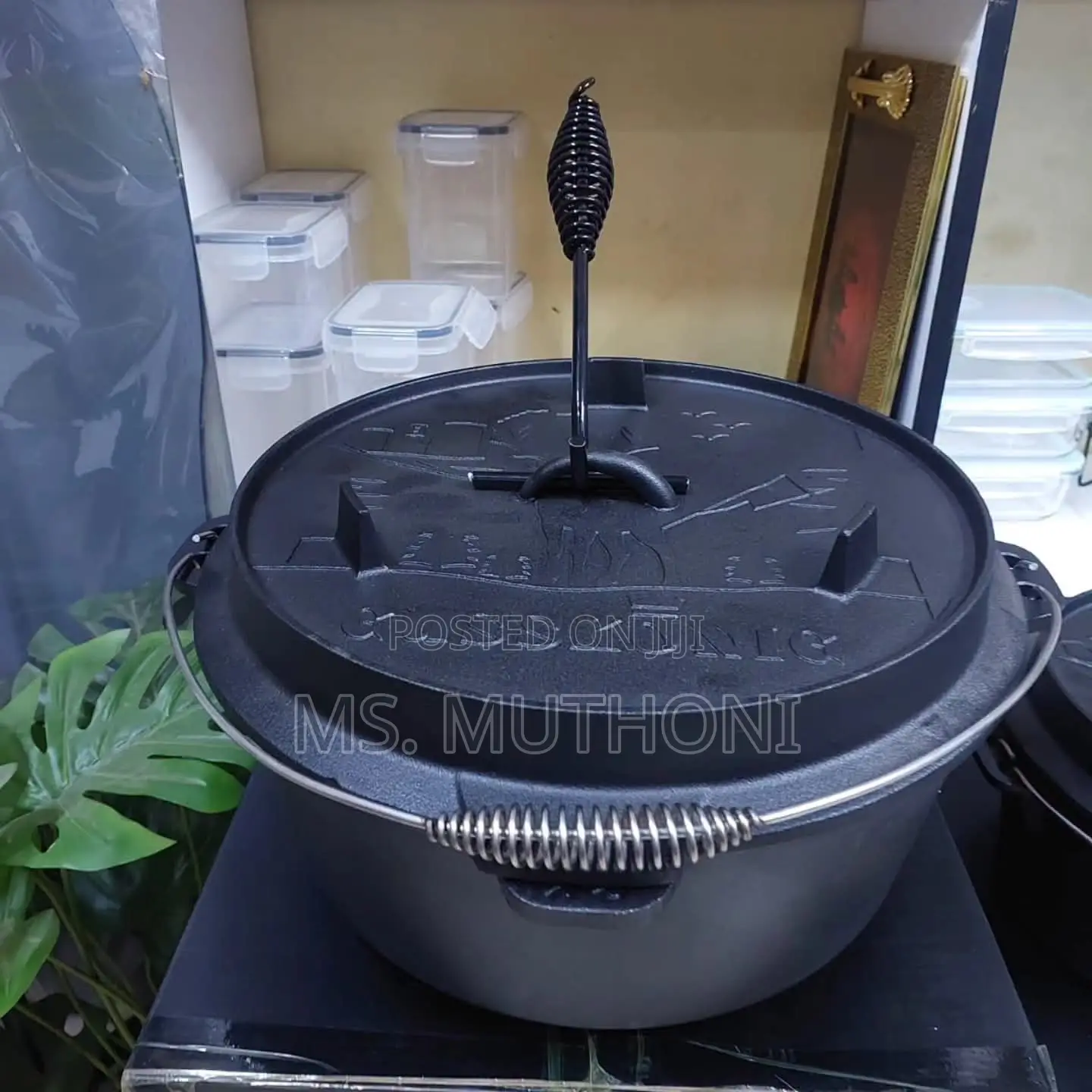9 L Preasesoned Gusskönig Premium Dutch Oven