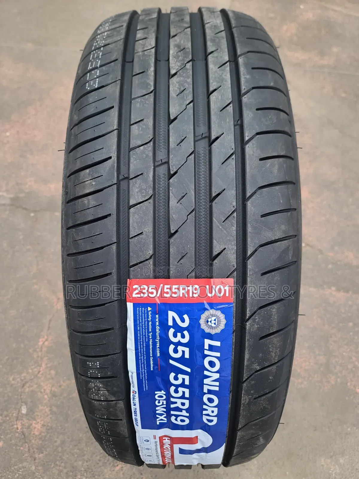 235 /55 R19 Lionlord Tyres 105w Xl U01