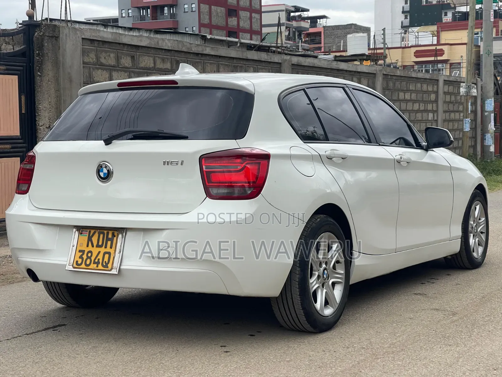 BMW 116i 2015 White
