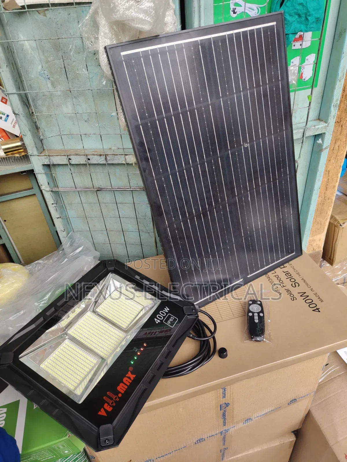 Solar Floodlight 400w Vellmax