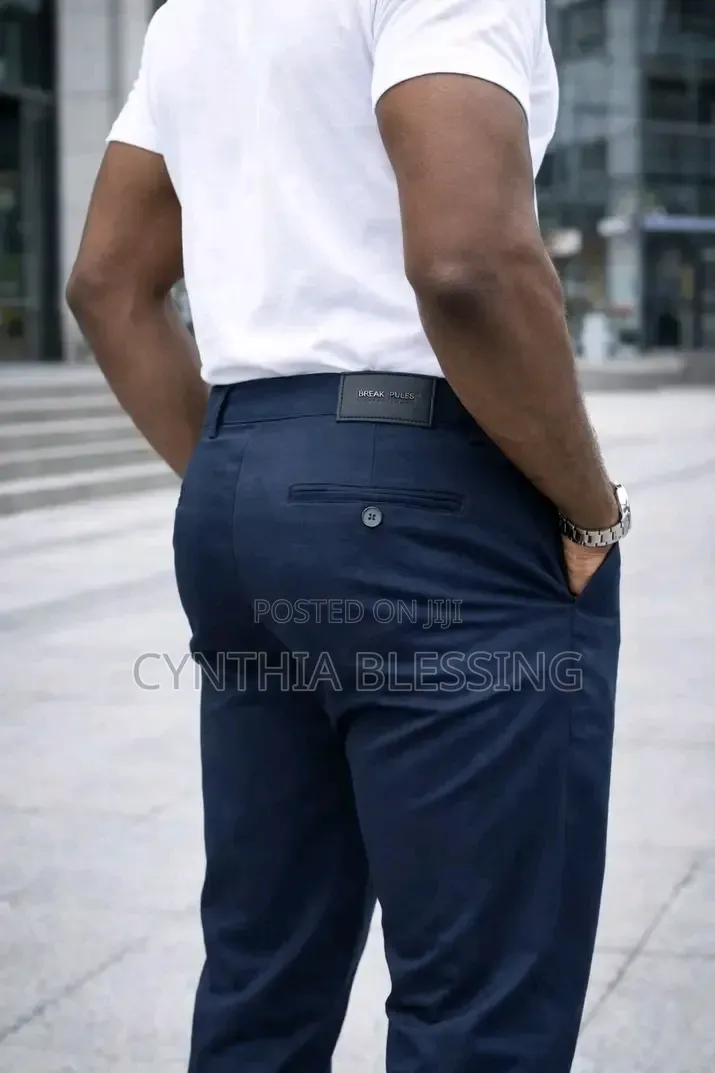 Fashion Khaki Trousers for Men in Various Colors_1003