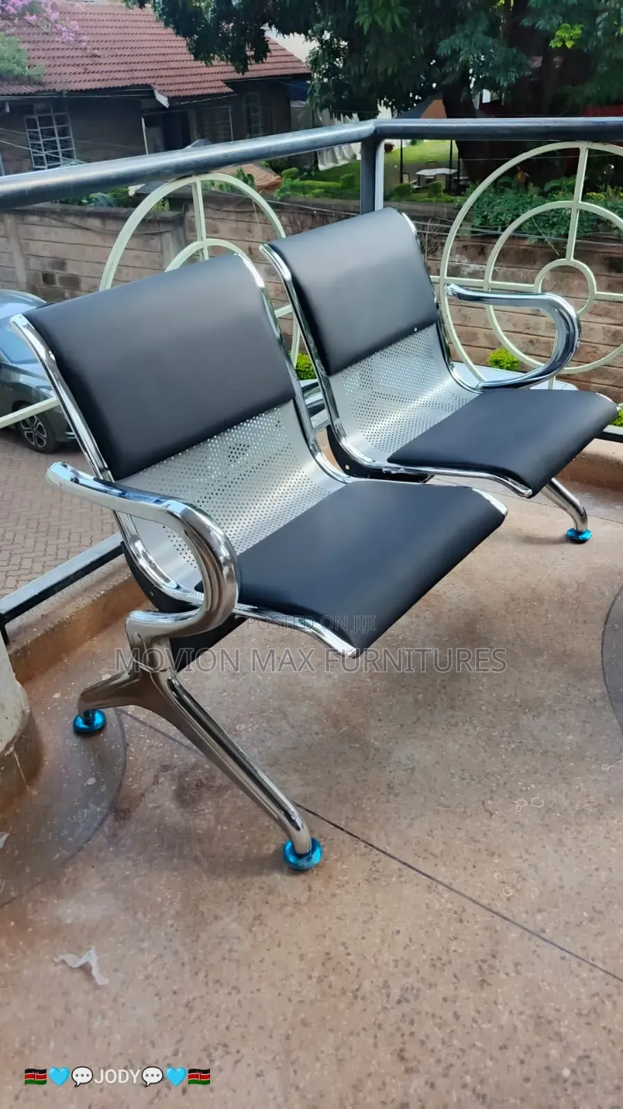 2seater Padded Conference Chair