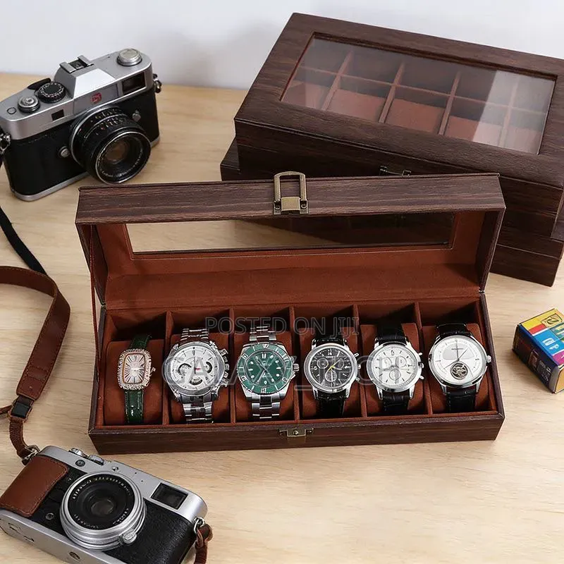 6-slot Watch Display Storage Box