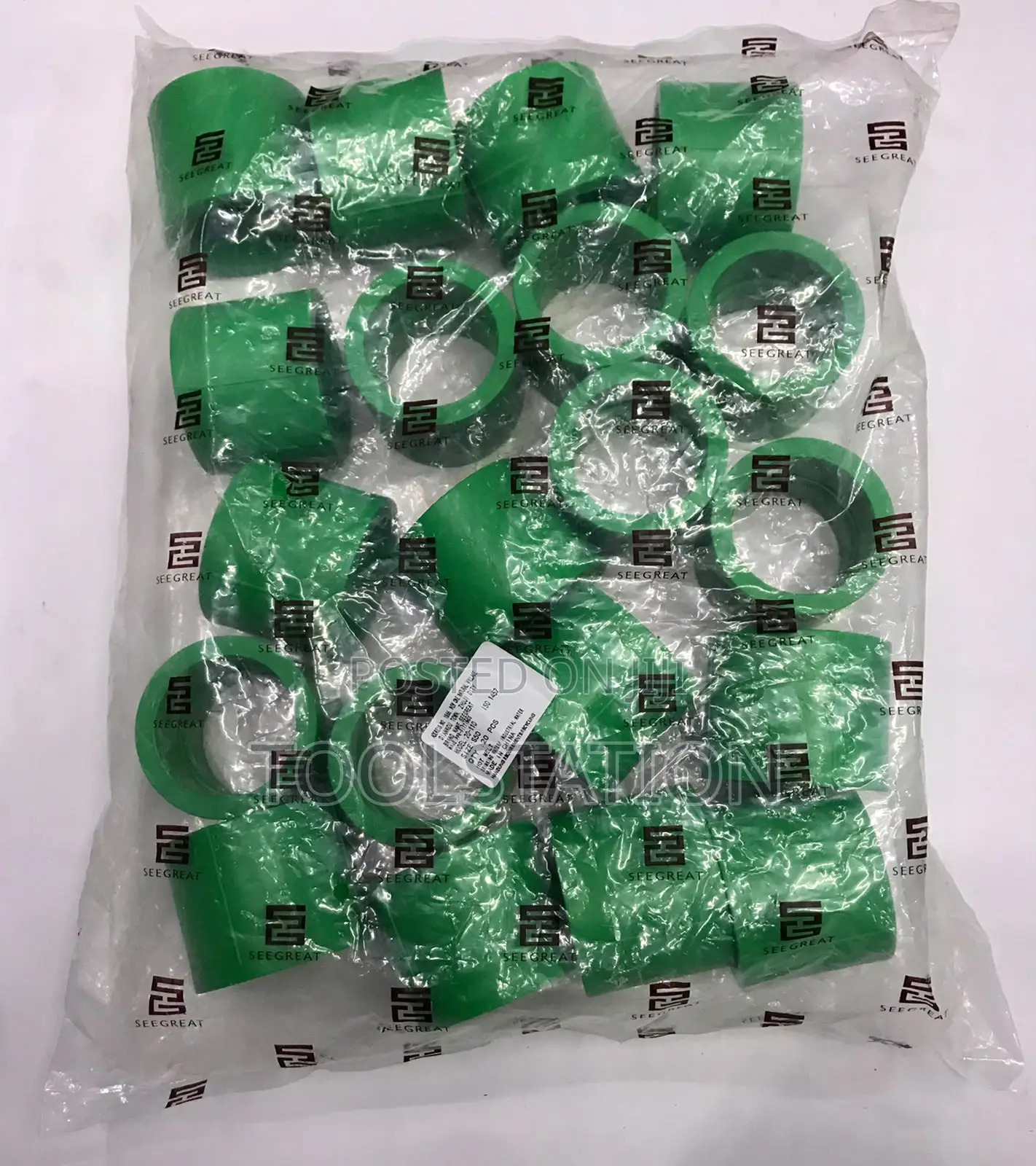 PPR Socket 50mm 20 Piece Bag All Fittings Available Wholesale Prices