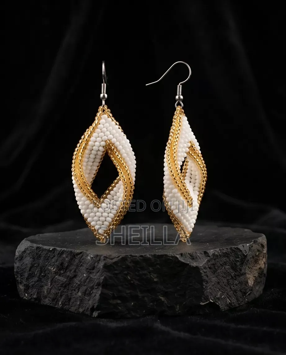 Elegant Beaded Earrings