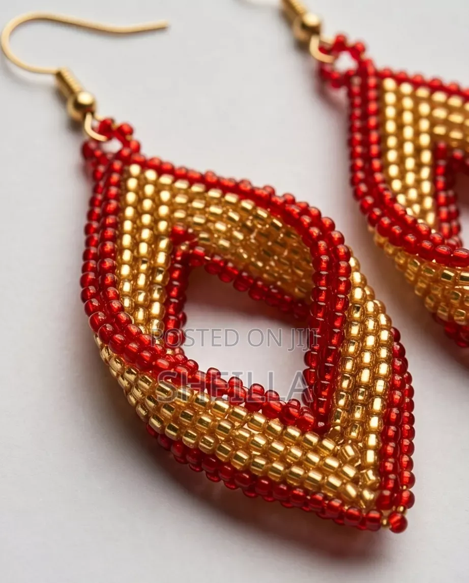 Elegant Beaded Earrings