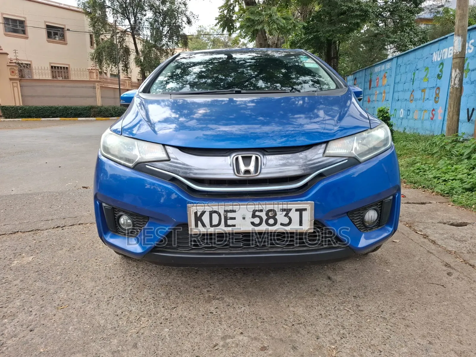 Honda Fit 2014 Blue