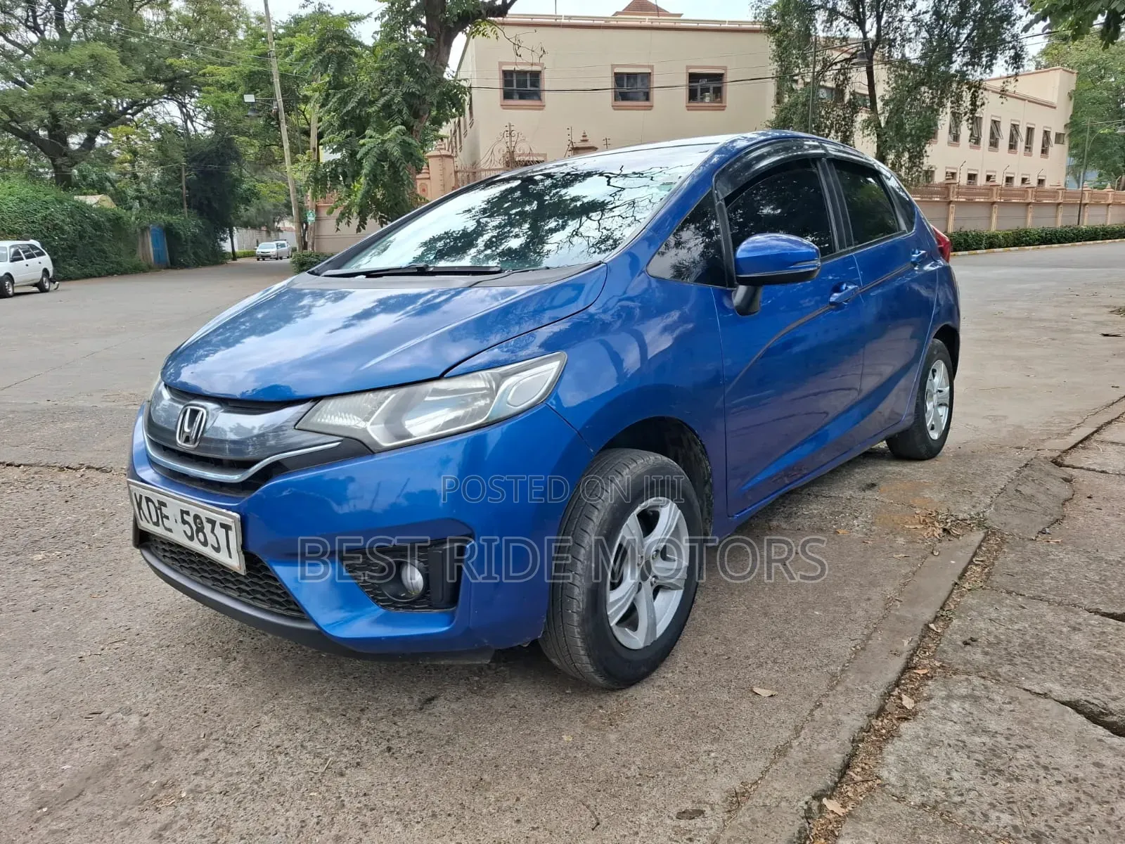 Honda Fit 2014 Blue