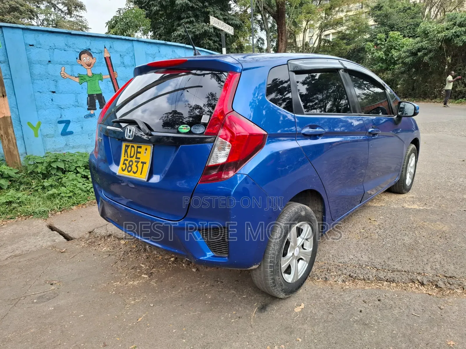 Honda Fit 2014 Blue
