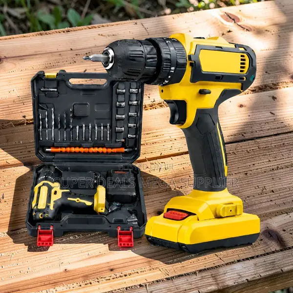 Compact Lightweight Cordless Drill With Impact Function
