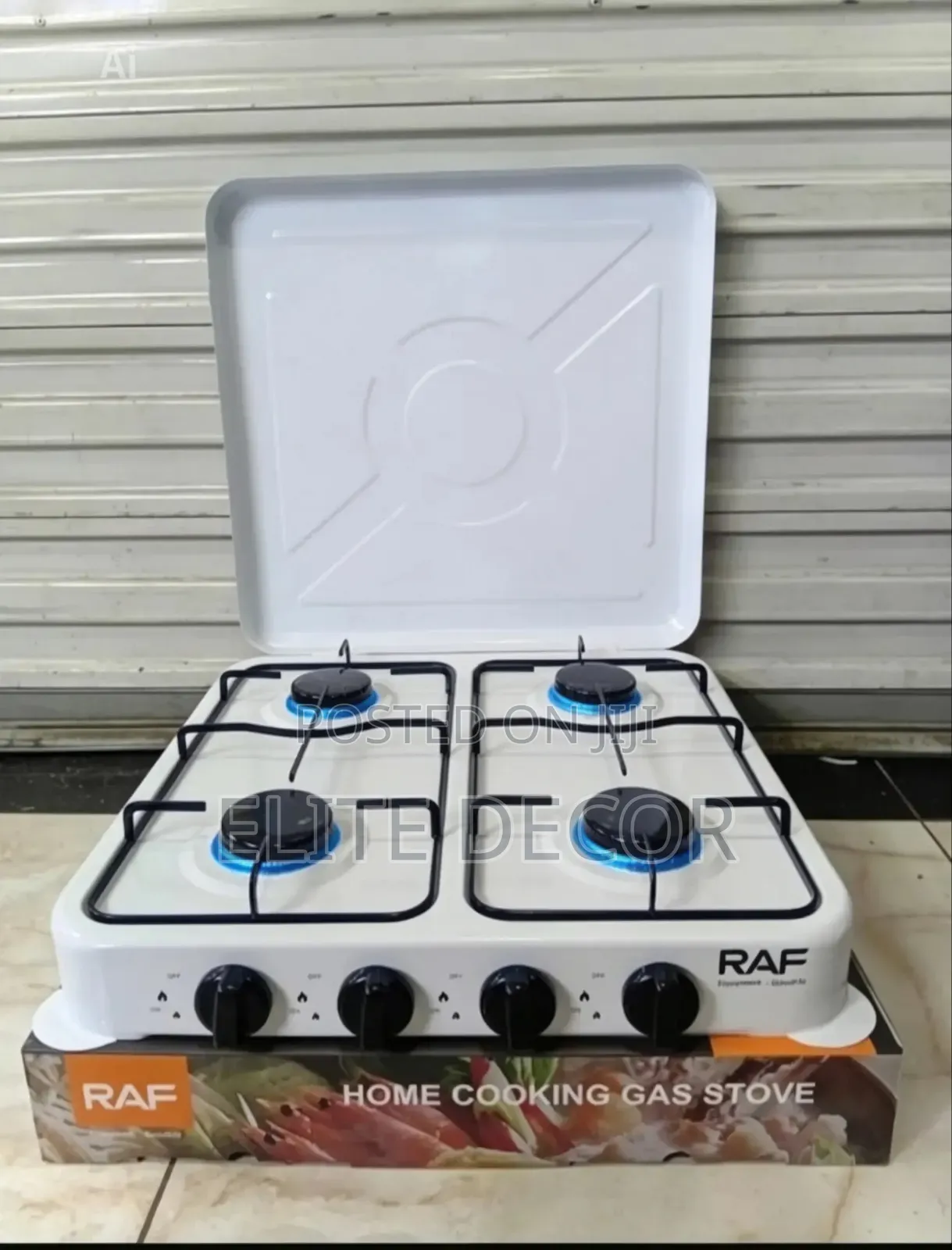 Raf Table Top 4 Gas Burner Cooker A Compact and Affordable