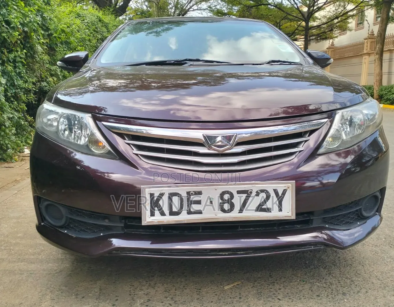 Toyota Allion 2015 Burgundy
