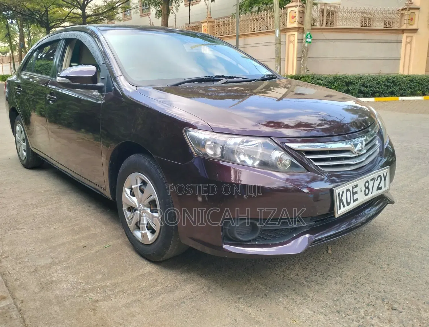 Toyota Allion 2015 Burgundy