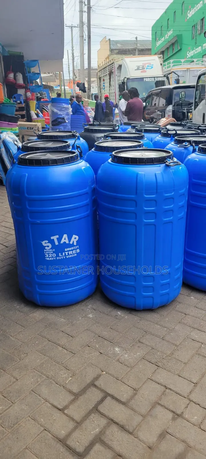 Blue Durable 320litres Plastic Tank