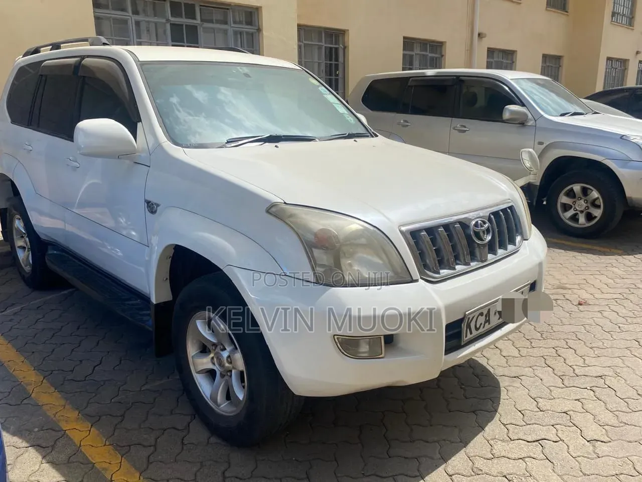 Toyota Land Cruiser Prado 2007 White
