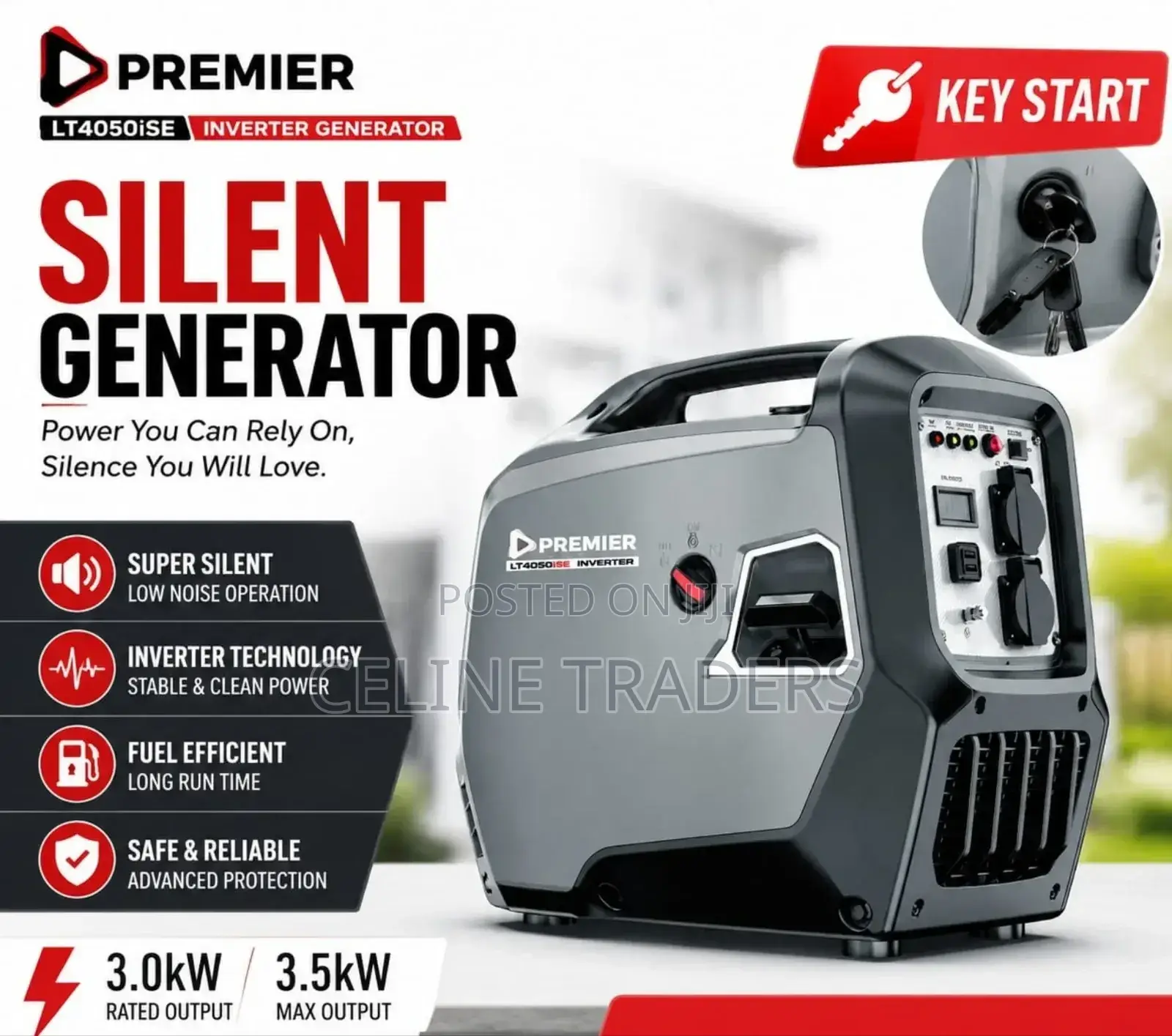 3.5kw Premier Silent Generator