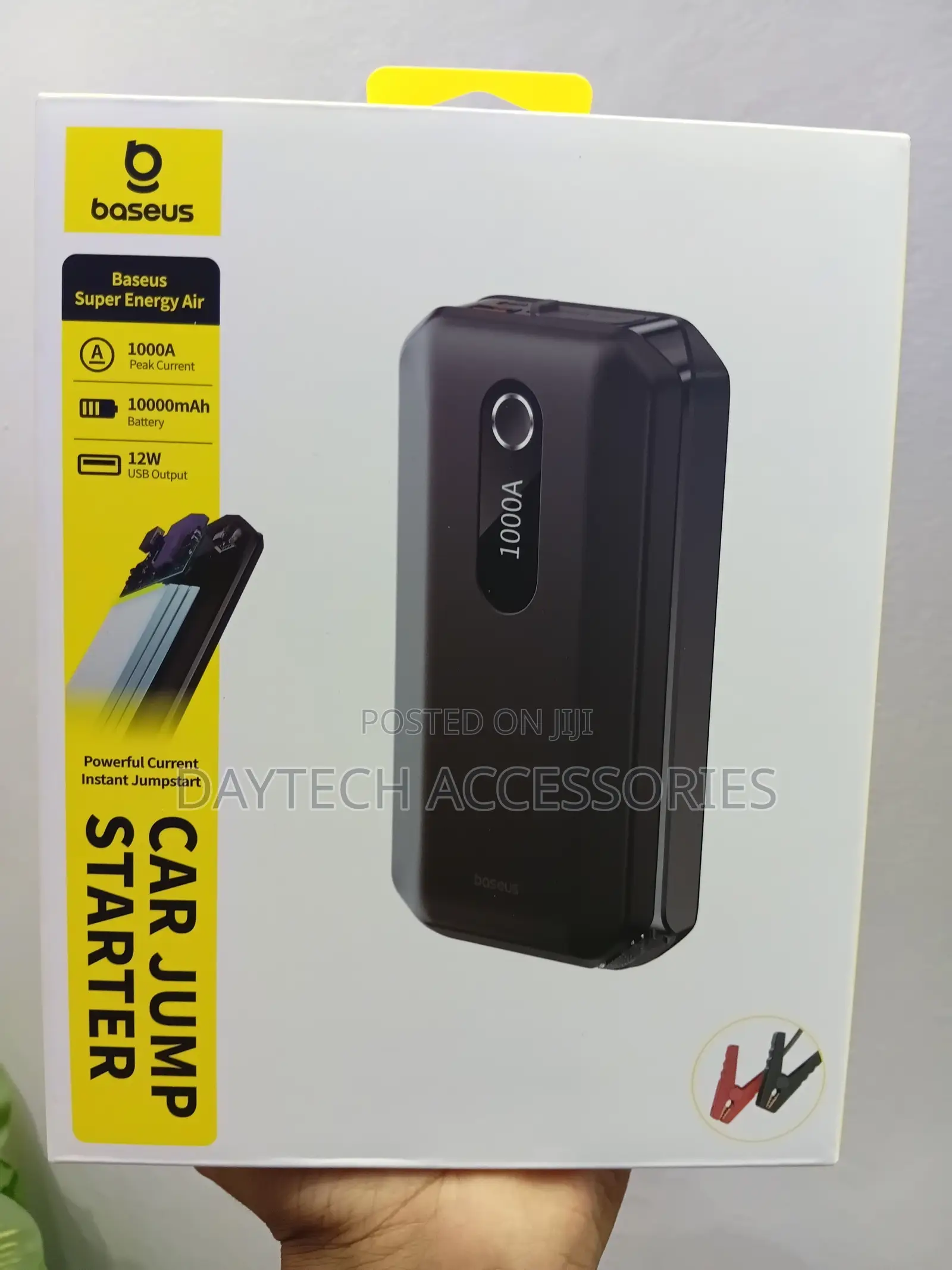 Baseus Super Energy Air Car Jump Starter Built-in 10000mah Power Bank