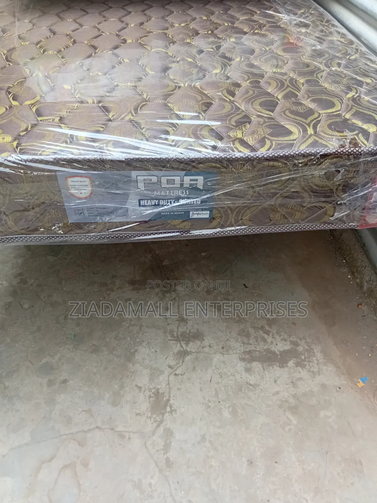 3.5by6by8inches Poa Heavy Duty Quilted Mattress