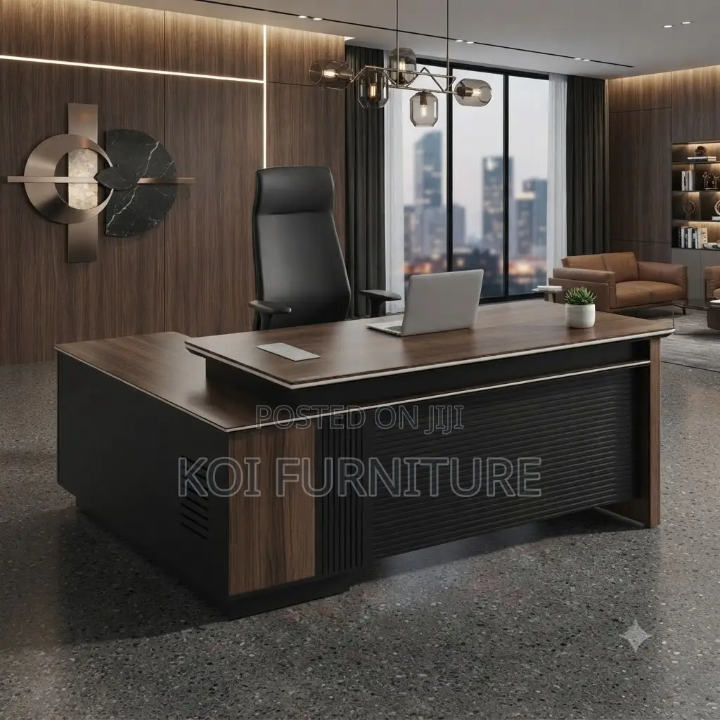 Office Desk; 1.8 Meters Executive Cureetre Office Desk